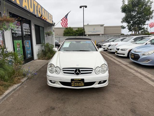 used 2008 Mercedes-Benz CLK-Class car, priced at $10,999