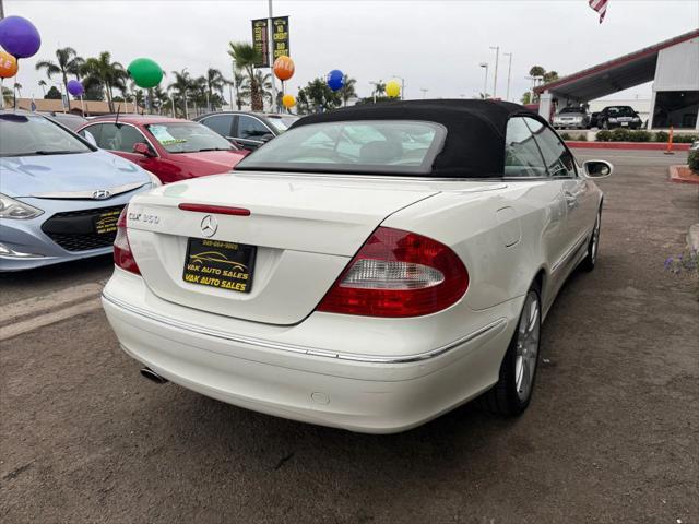 used 2008 Mercedes-Benz CLK-Class car, priced at $10,999