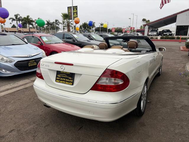 used 2008 Mercedes-Benz CLK-Class car, priced at $10,999