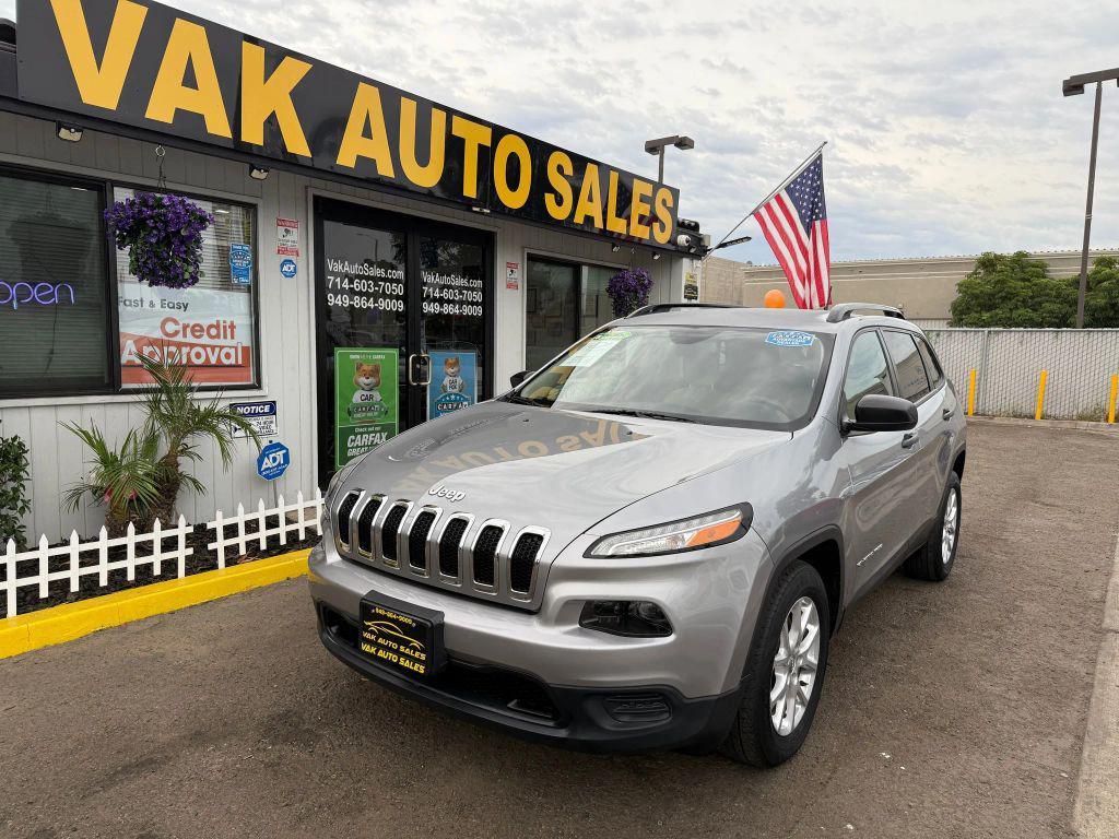 used 2016 Jeep Cherokee car, priced at $7,999