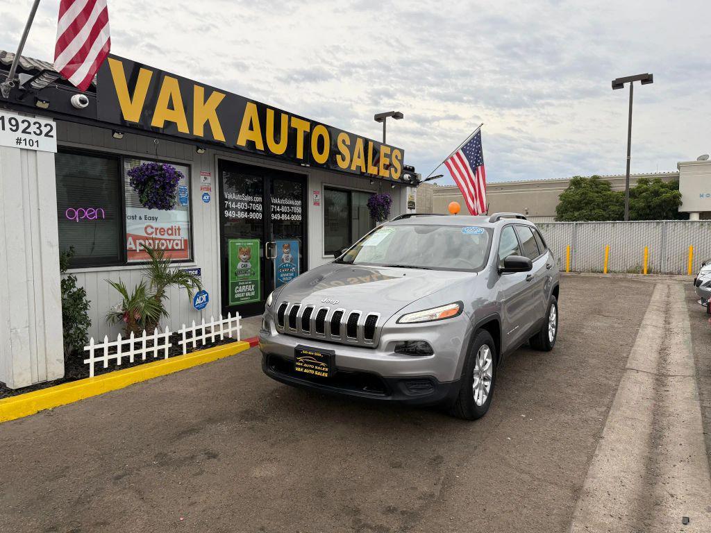 used 2016 Jeep Cherokee car, priced at $7,999