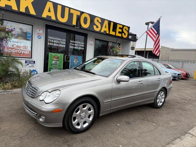 used 2005 Mercedes-Benz C-Class car, priced at $9,999
