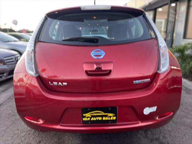 used 2015 Nissan Leaf car, priced at $4,999