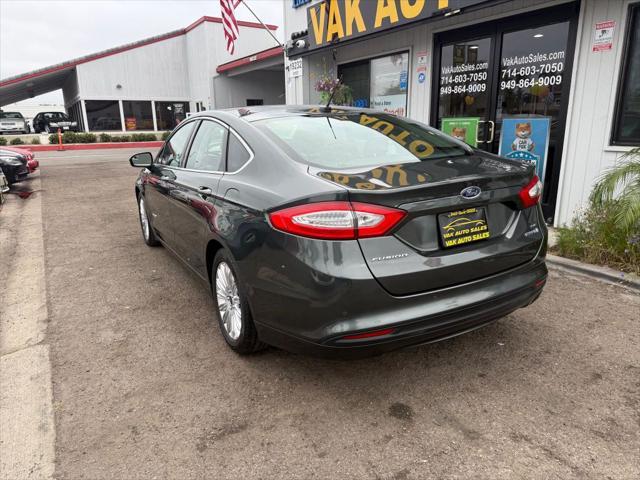 used 2015 Ford Fusion Hybrid car, priced at $10,999