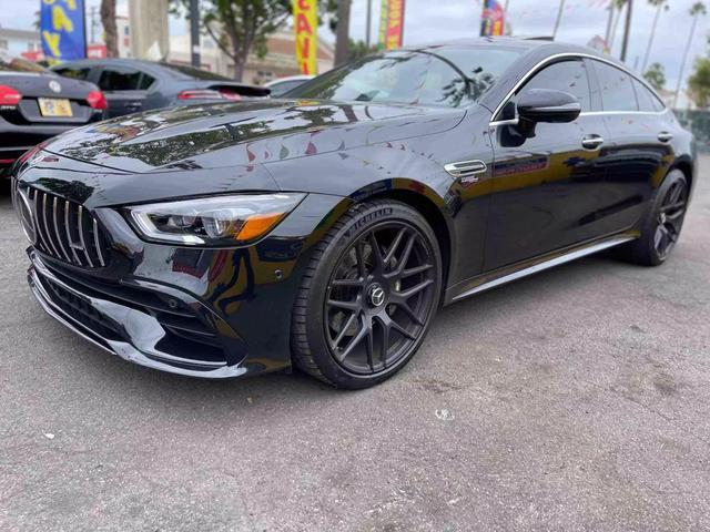 used 2021 Mercedes-Benz AMG GT car, priced at $89,999