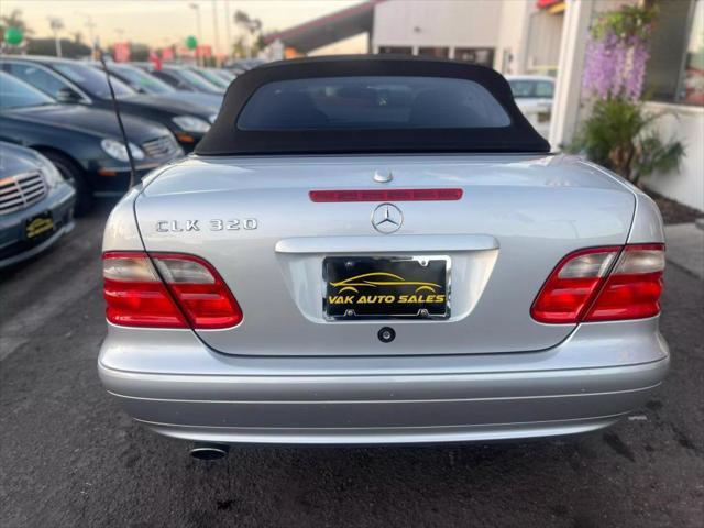 used 2002 Mercedes-Benz CLK-Class car, priced at $10,999