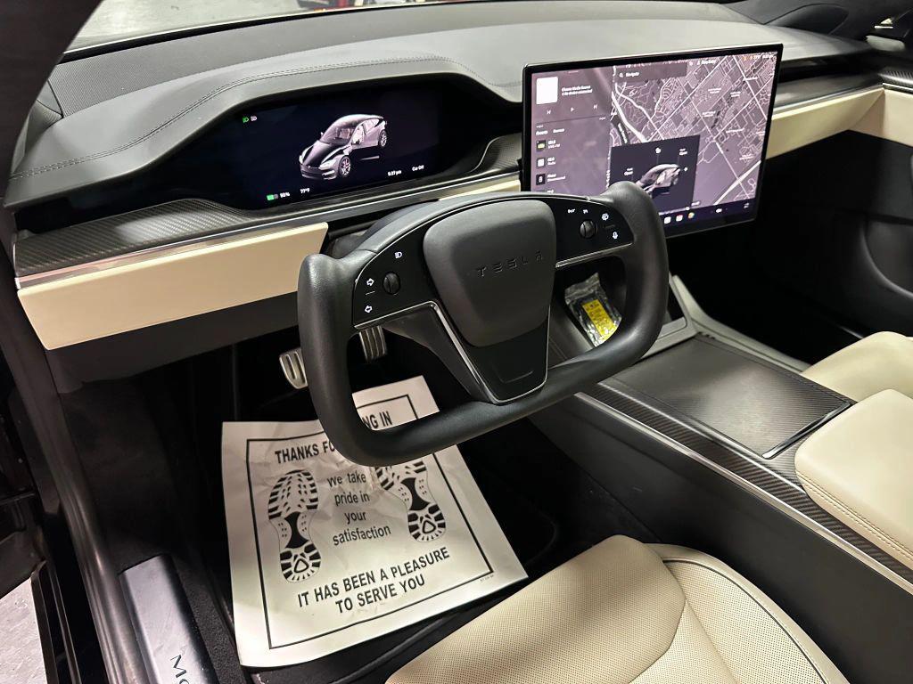 used 2023 Tesla Model S car, priced at $65,950
