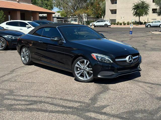 used 2018 Mercedes-Benz C-Class car, priced at $22,250