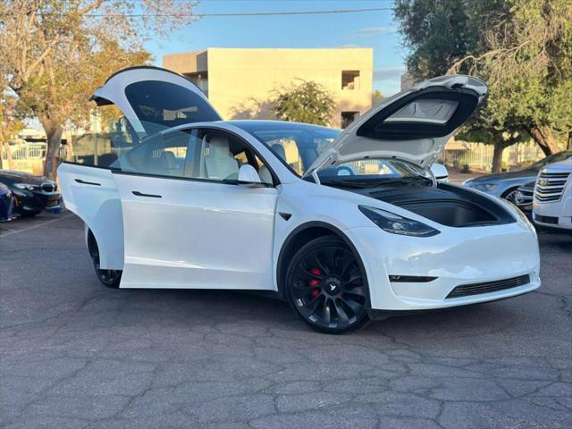 used 2021 Tesla Model Y car, priced at $28,900