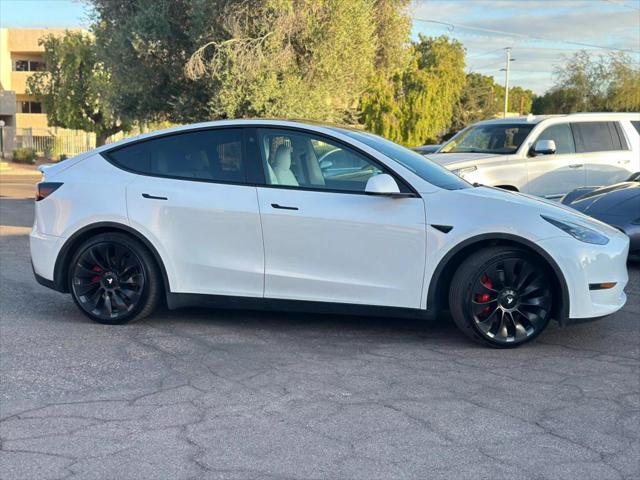 used 2021 Tesla Model Y car, priced at $28,900