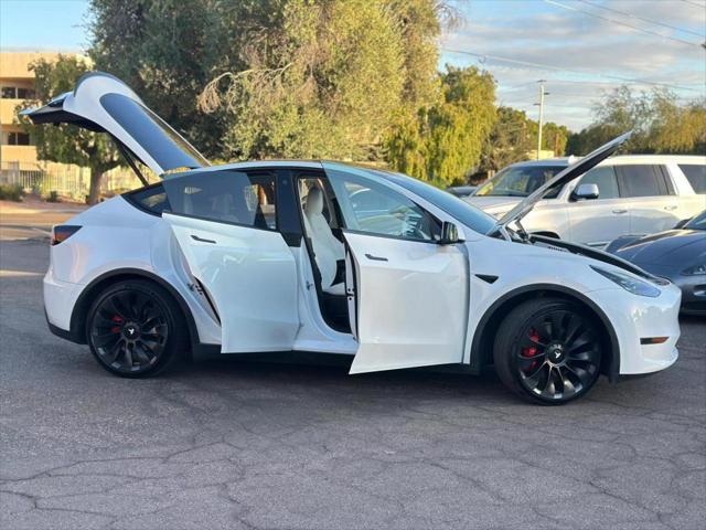 used 2021 Tesla Model Y car, priced at $28,900