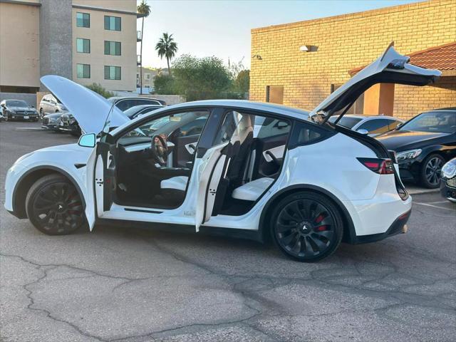 used 2021 Tesla Model Y car, priced at $28,900