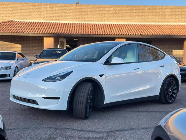 used 2021 Tesla Model Y car, priced at $28,900