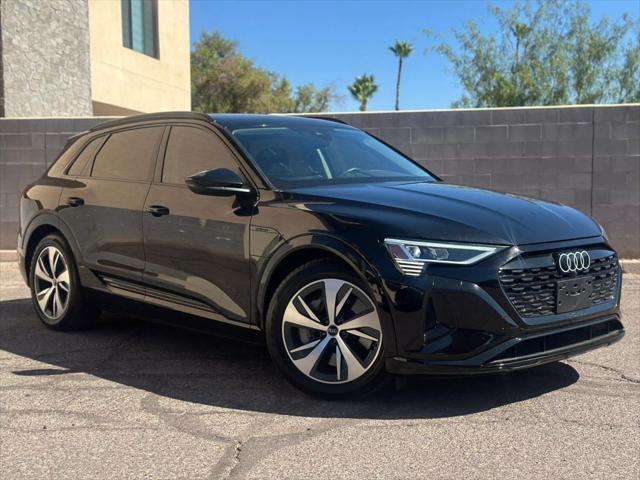 used 2024 Audi Q8 e-tron car, priced at $44,500