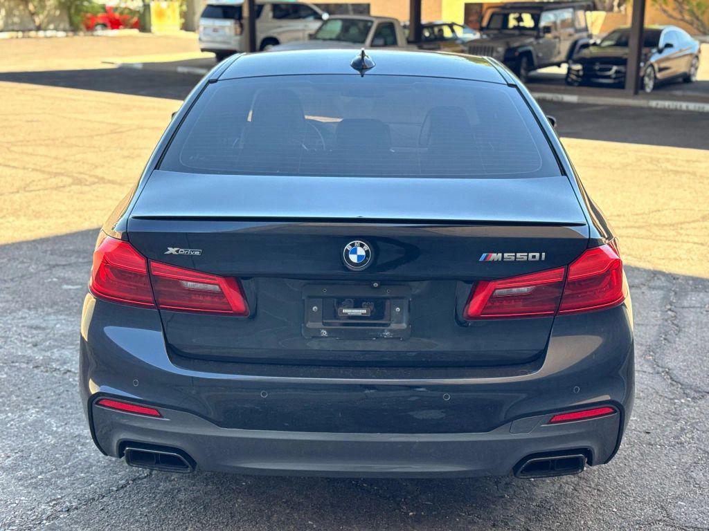 used 2018 BMW M550 car, priced at $27,500