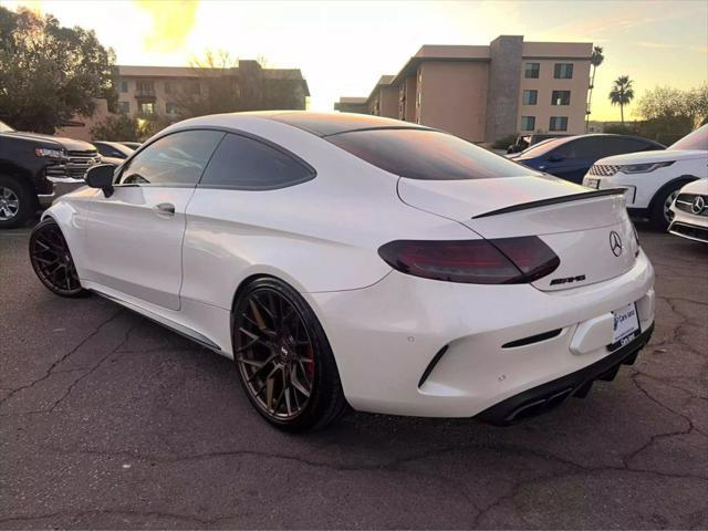 used 2018 Mercedes-Benz AMG C 63 car, priced at $43,500