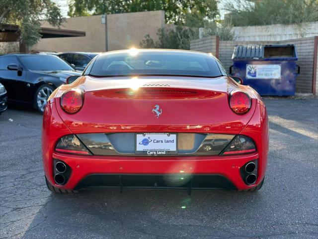 used 2012 Ferrari California car, priced at $83,500