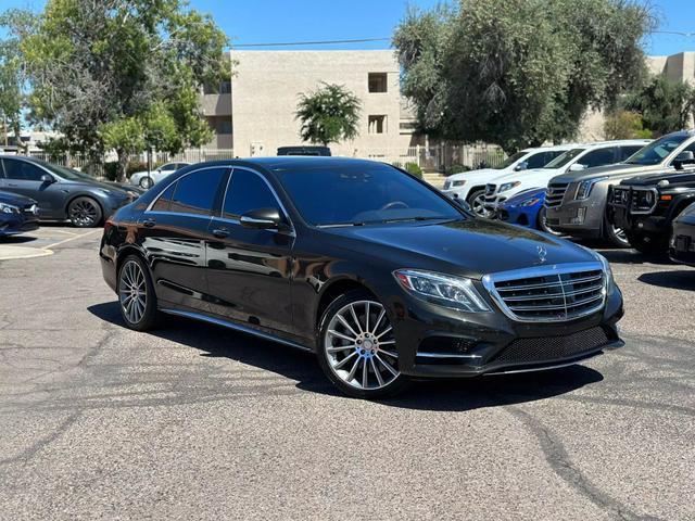 used 2015 Mercedes-Benz S-Class car, priced at $25,000