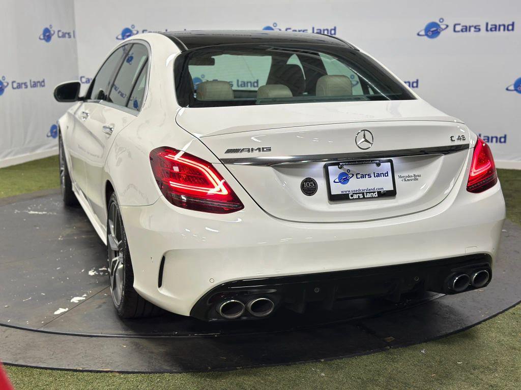 used 2020 Mercedes-Benz AMG C 43 car, priced at $36,950