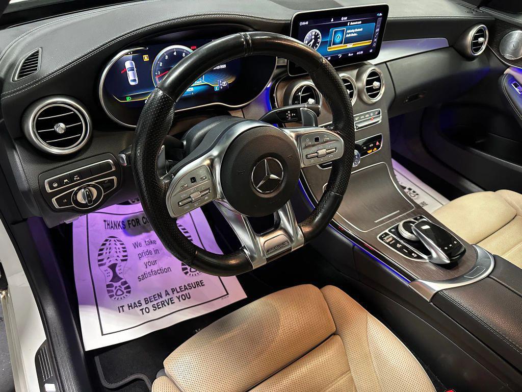 used 2020 Mercedes-Benz AMG C 43 car, priced at $36,950