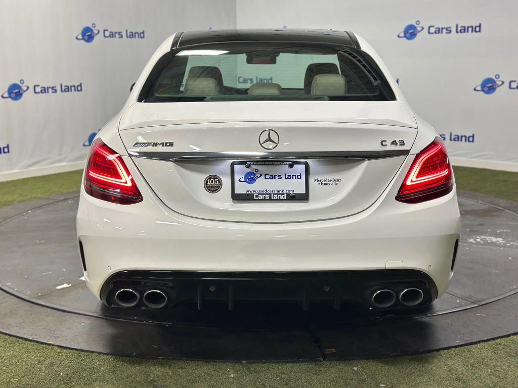 used 2020 Mercedes-Benz AMG C 43 car, priced at $36,950