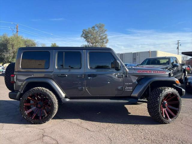 used 2018 Jeep Wrangler Unlimited car, priced at $29,850