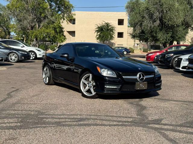 used 2015 Mercedes-Benz SLK-Class car, priced at $21,750