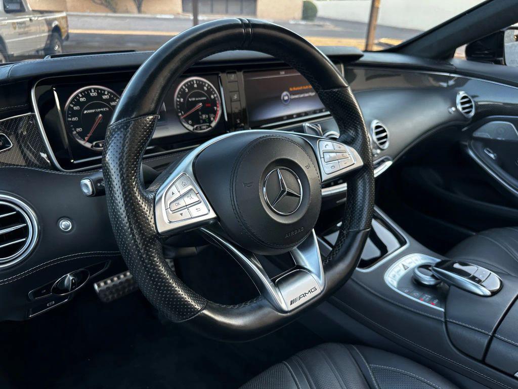 used 2017 Mercedes-Benz AMG S 63 car, priced at $63,950