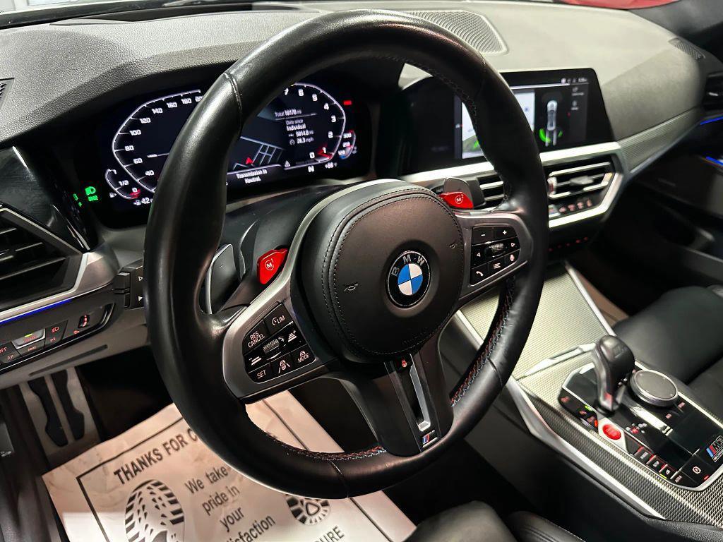 used 2022 BMW M3 car, priced at $73,575