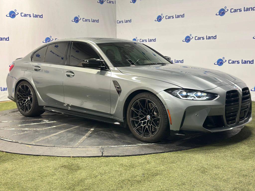 used 2022 BMW M3 car, priced at $73,575