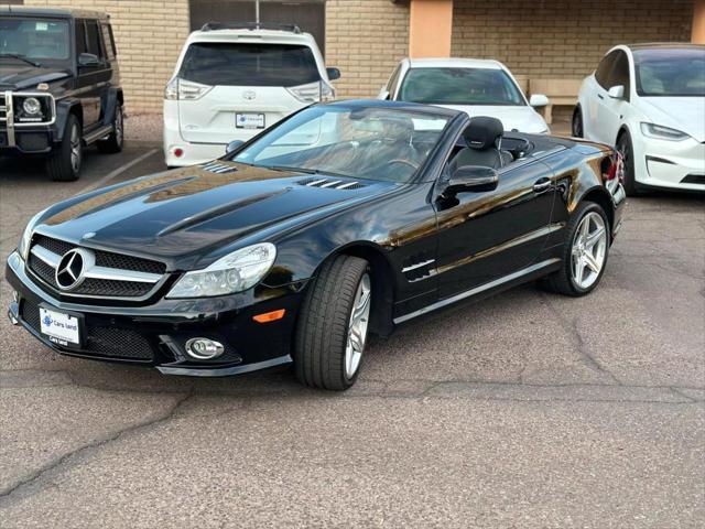 used 2009 Mercedes-Benz SL-Class car, priced at $24,500