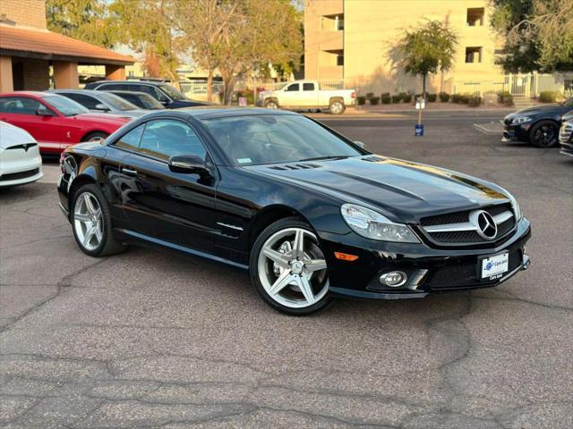 used 2009 Mercedes-Benz SL-Class car, priced at $24,500