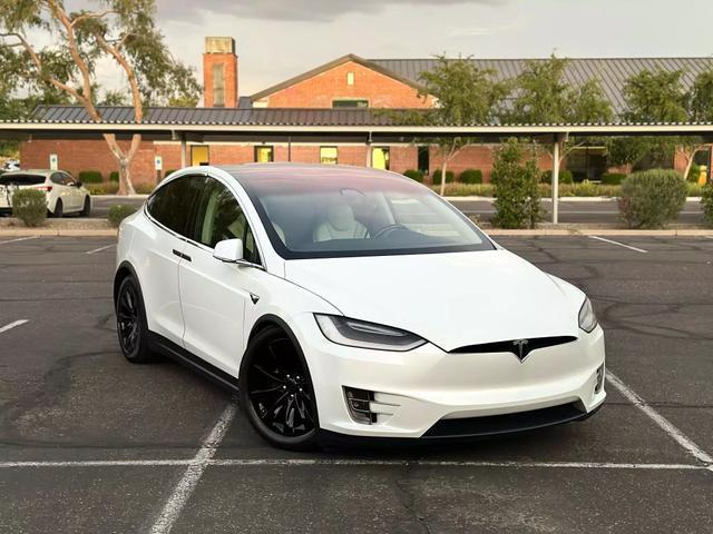 used 2018 Tesla Model X car, priced at $37,750
