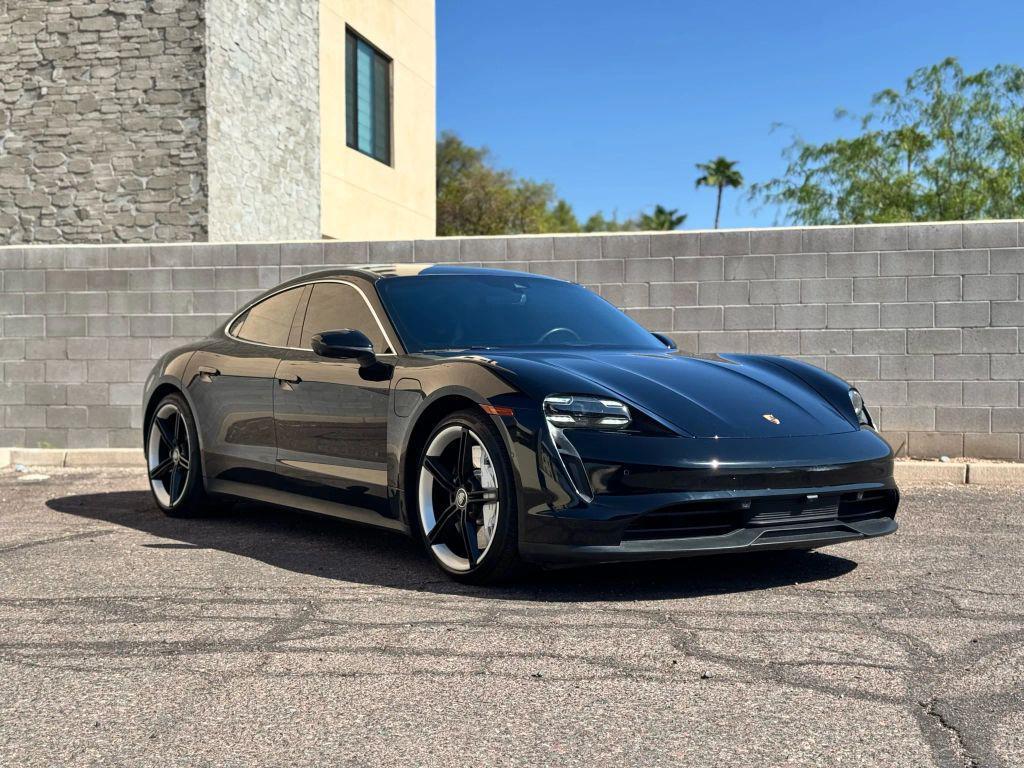 used 2020 Porsche Taycan car, priced at $54,500