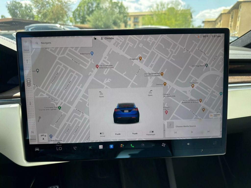 used 2023 Tesla Model X car, priced at $47,750