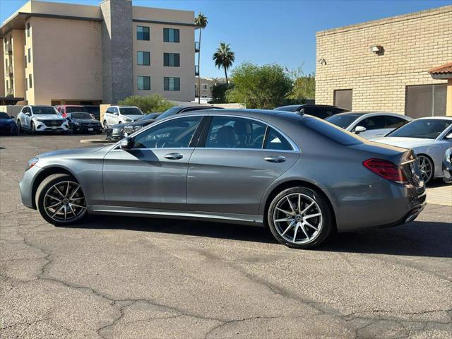 used 2018 Mercedes-Benz S-Class car, priced at $35,500