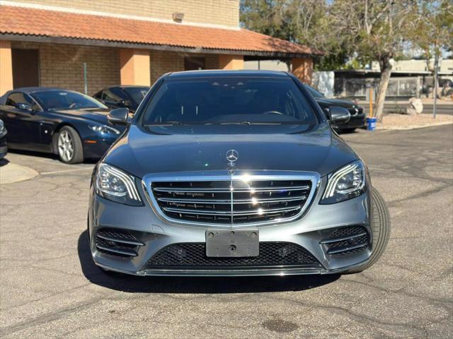 used 2018 Mercedes-Benz S-Class car, priced at $35,500