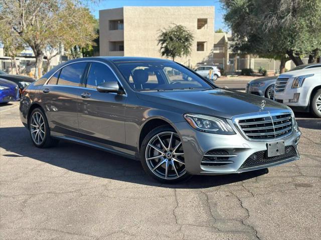 used 2018 Mercedes-Benz S-Class car, priced at $36,500