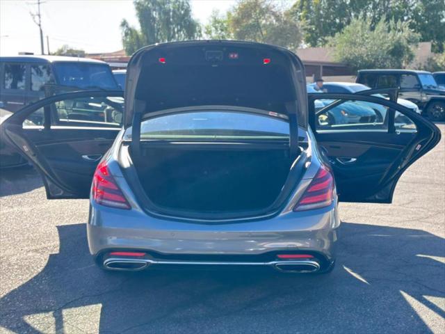 used 2018 Mercedes-Benz S-Class car, priced at $35,500