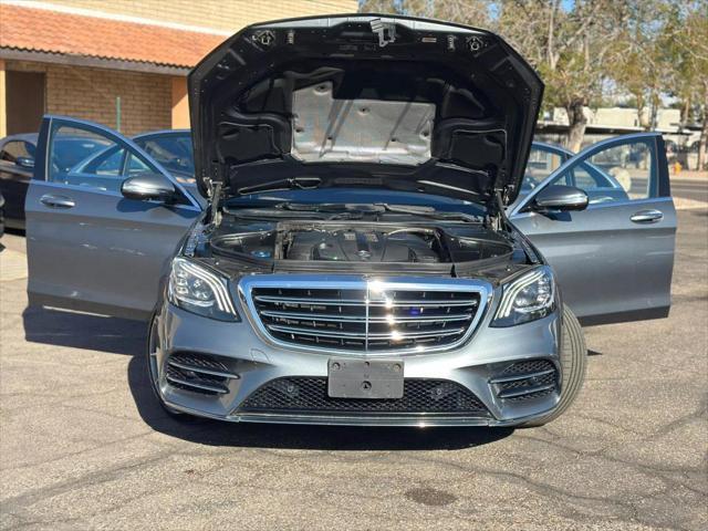 used 2018 Mercedes-Benz S-Class car, priced at $35,500