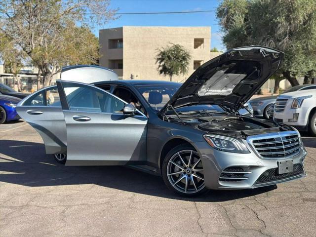 used 2018 Mercedes-Benz S-Class car, priced at $33,500