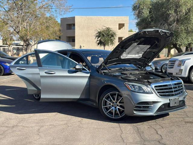 used 2018 Mercedes-Benz S-Class car, priced at $35,500