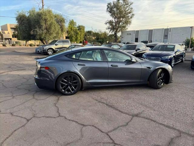 used 2022 Tesla Model S car, priced at $61,500