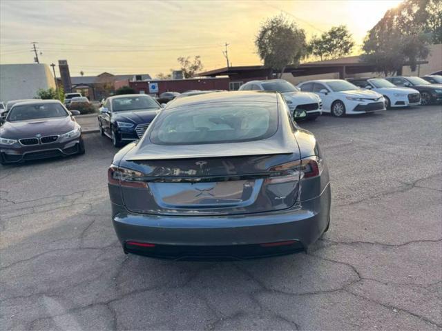 used 2022 Tesla Model S car, priced at $61,500