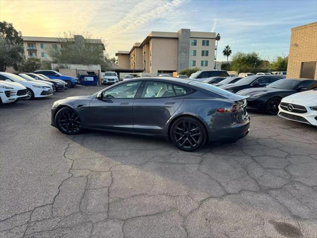 used 2022 Tesla Model S car, priced at $65,950