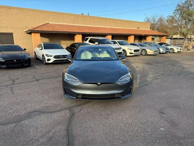 used 2022 Tesla Model S car, priced at $61,500