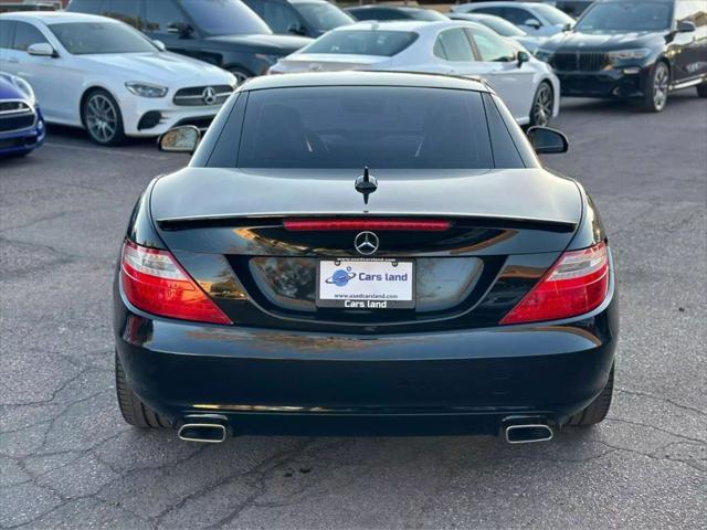 used 2013 Mercedes-Benz SLK-Class car, priced at $16,500