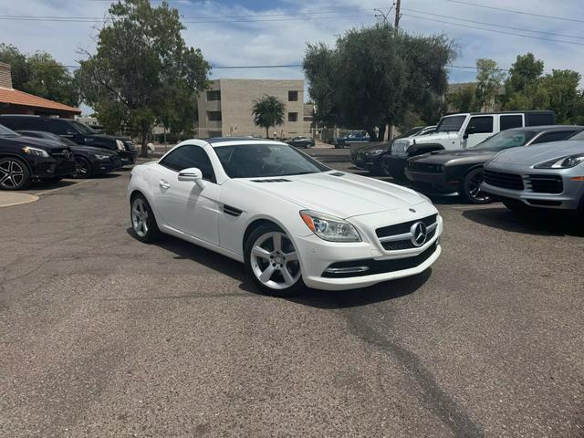 used 2015 Mercedes-Benz SLK-Class car, priced at $21,950