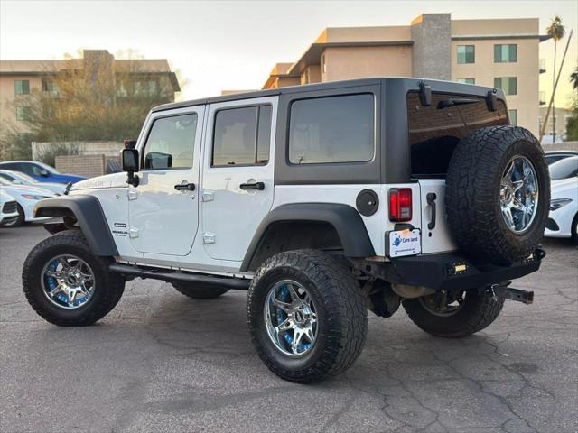 used 2016 Jeep Wrangler Unlimited car, priced at $18,550