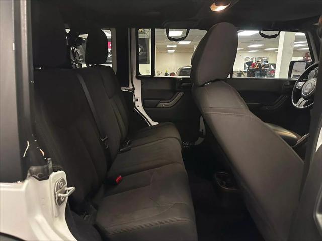 used 2016 Jeep Wrangler Unlimited car, priced at $18,550